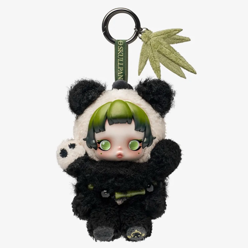 (Sealed) - Skullpanda Lazy Panda Plush Pendant